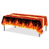 CC HOME 1Pc Fire Party Plastic Tablecloth 54 x 87