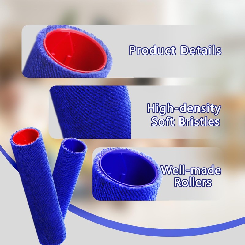 2Pcs Replacement Roller Brushes Compatible with Dyson Wash G1 Vacuum