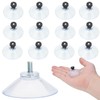 AccEncyc Suction Cup 40 mm Glass Suction Pads Clear PVC
