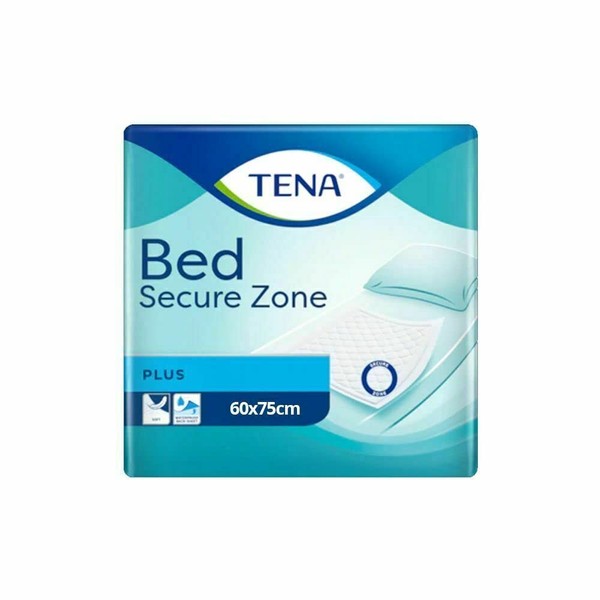 Tena Bed Plus Secure Zone 60 x 75 CM - Pack of 25