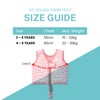 Splash About Go Splash Swim Vest, Strawberry Field, 4-6 Years