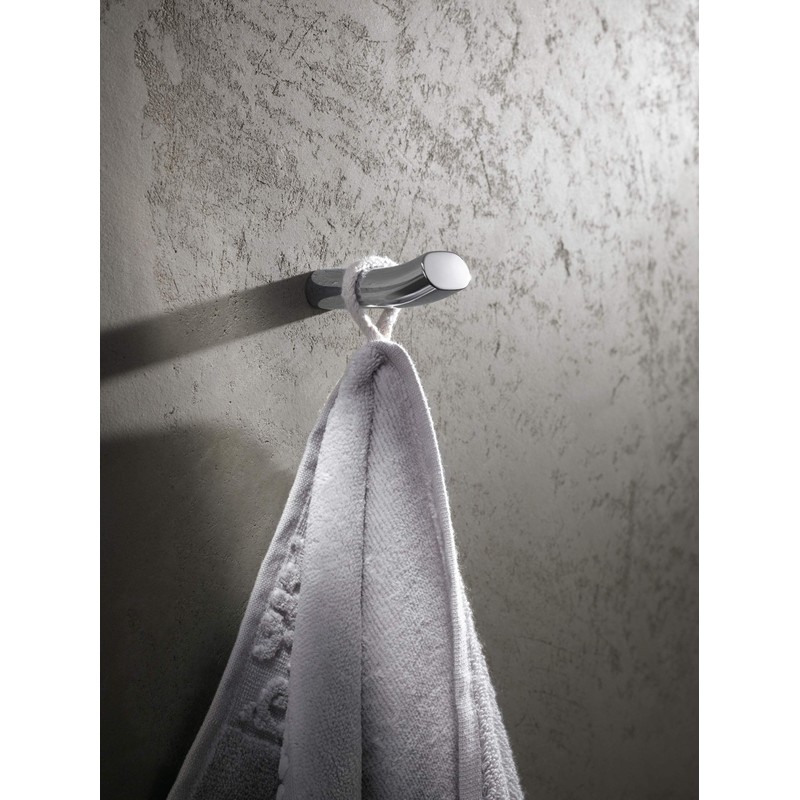 Keuco Edition 400 11514010000 Hand Towel Hook Chrome-Plated