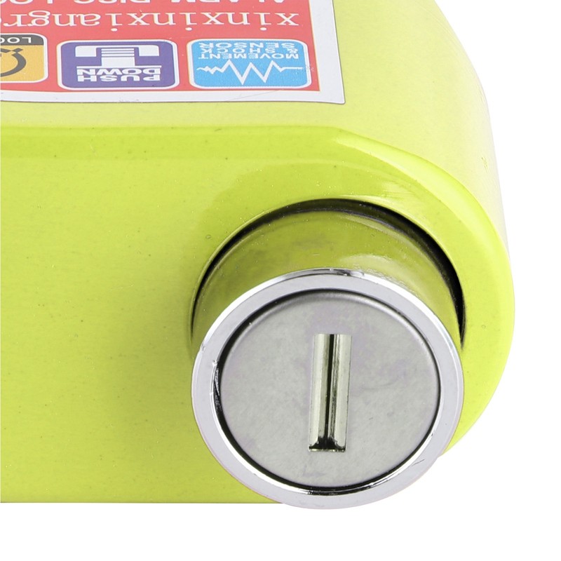 Waterproof Disc Brake Lock Kit 110dB Anti Theft Security Alarm