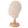 Wig Head Stand Non Woven Fabric Mannequin Head Hat Display
