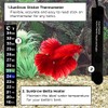 SunGrow Betta Stick-on Sticker Thermometers, 5.2 x 0.7 Inches, Green