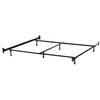 Hillsdale California King Bed Frame, Metal Finish