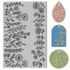 CHGCRAFT Flower Clay Texture Mat Clay Plant Modeling Pattern Pad