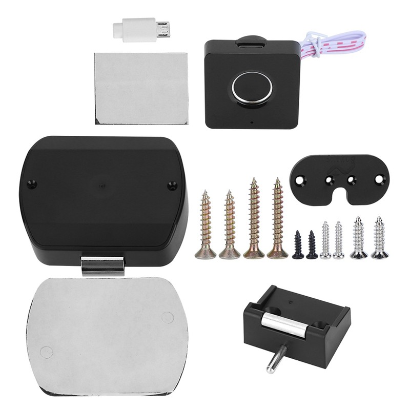 Intelligent Fingerprint Lock Smart Electric Drawer Cabinet Lock for Home
