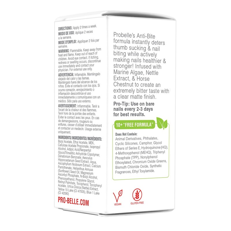 Probelle Anti-Bite, Nail Biting Treatment for Kids & Adults to