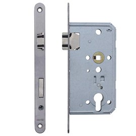 ToniTec® Mortice Lock Soft Lock Whisper Trap 55/72/8 Stainless Steel 20 x 235 mm