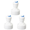 3/4" Female Thread Straight to 1/4" OD Push-to-Connect, RO Water