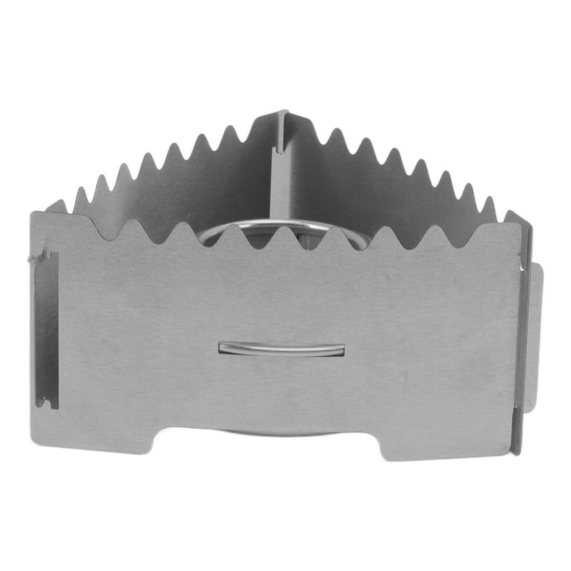 Outdoor Portable Camping Stove Stainless Steel Mini Backpacking Stove for