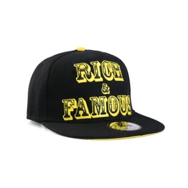 Underground Kulture Rich and Famous Black Snapback Baseball Cap