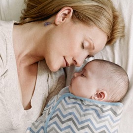 GLLQUEN BABY Baby Swaddle Wraps for 0-3 Months Newborn,Oeko-tex100,100% Breathable Organic Cotton Fabric Swadding Blankets,3 Pack (Sky Blue)