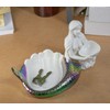 Sea Creations Ceramic Mermaid Bathroom Soap Dish Figurine 8" Perfect