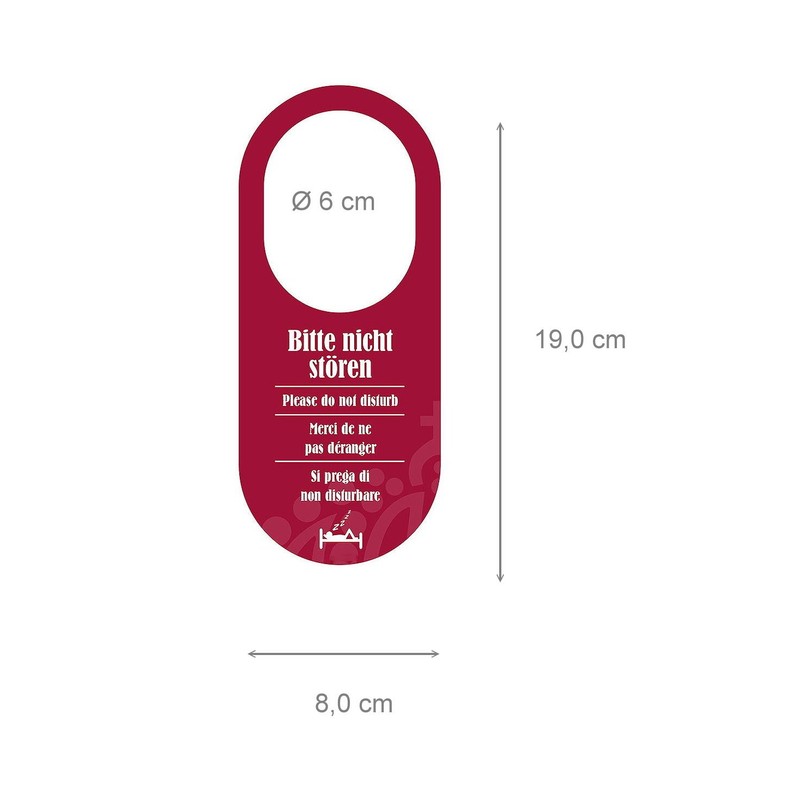 Kerafactum® - Pack of 2 Please Do Not Disturb Door