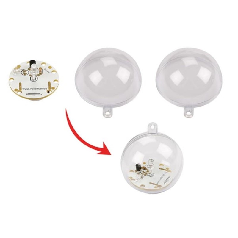 Whadda Soldering Kit, RGB LED Ball