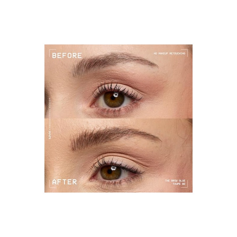 NYX PROFESSIONAL MAKEUP The Brow Glue, gel para cejas con