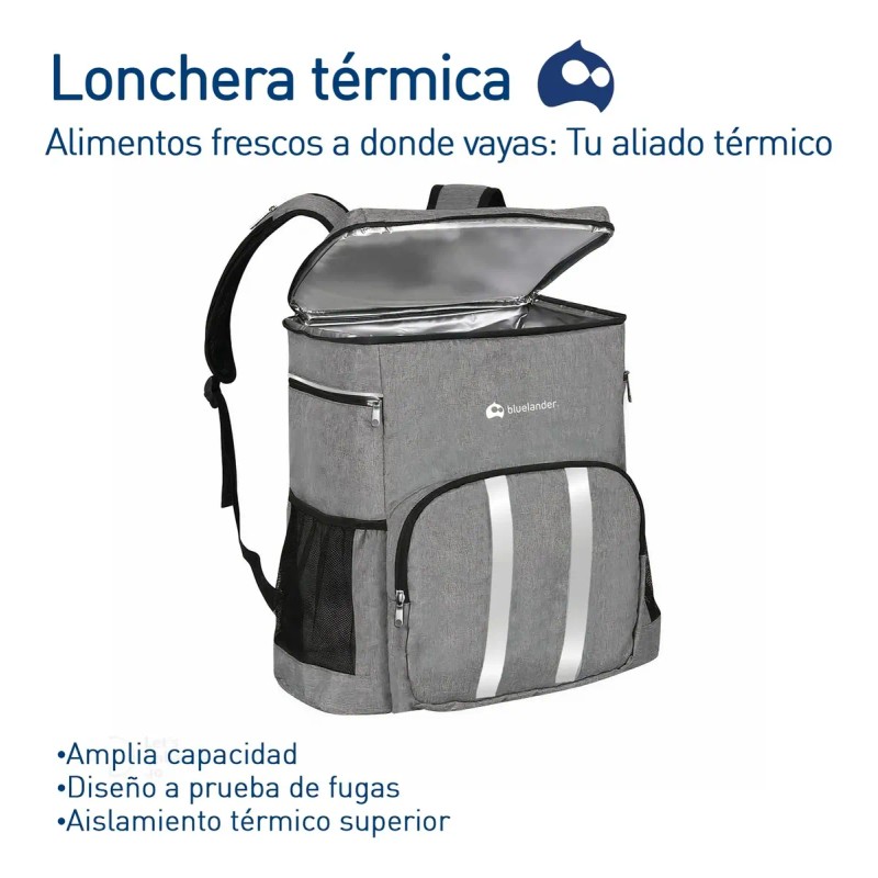 Mochila Hielera Térmica Aislada Portatil 27 Lt Frio Caliente