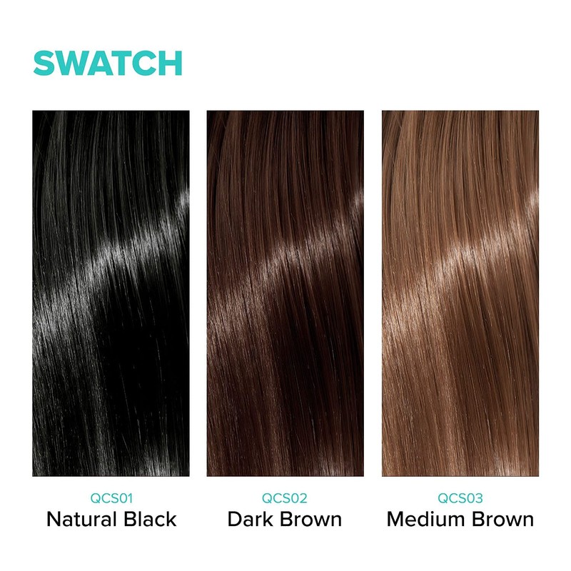 KISS Quick Cover Root Touch-Up Hair Shadow Dark Brown QCS02