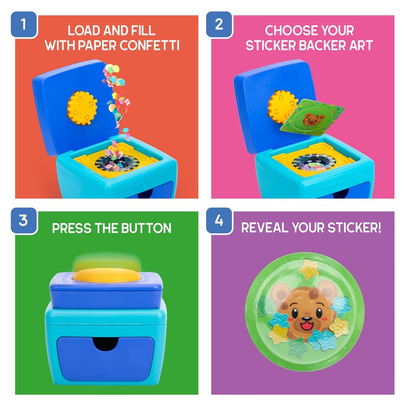 Educational Insights 3D Sticker Maker Kit - Craft Kit for