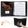 Sheet Music Folders Choir Binder: Piano Music Sheet Holder Storage