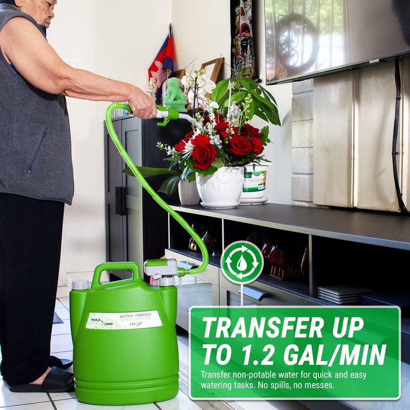 TERA PUMP 2nd Gen. TRWC-L - Battery Powered Watering Can