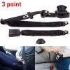 MaXpeedingrods Universal Adjustable Retractable Car Seat Belt 3 Point Safety