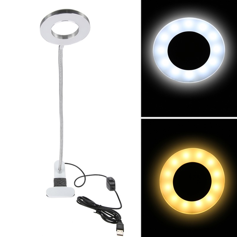 USB Makeup Tattoo LED Lamp Beauty Table Lamp with Clamp