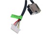 Fleshy Leaf DC Power Jack Harness Cable Replacement for HP