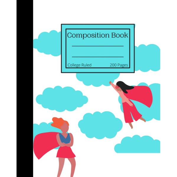 Composition Notebook Super Hero for Girls: Composition Notebook Super Hero
