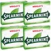 Wrigley Spearmint Chewing Gum, 15 Stick (Pack of 4), 60