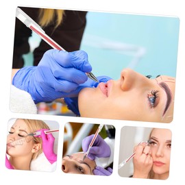 Ipetboom Non-slip Eyebrow Pencil Pcs Marking Pens Microblading for Tattooing Easy to Draw