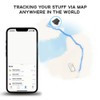 Snblzhef Wireless Charging Tracking Card Smart Waterproof GPS Locator Wallet