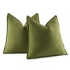 MIULEE Set of 2 Cushion Covers, 40 x 40 cm,