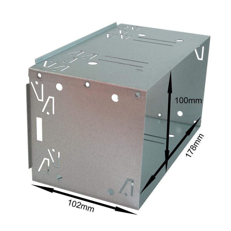 Double DIN Radio Faceplate Set for Mercedes E Class W