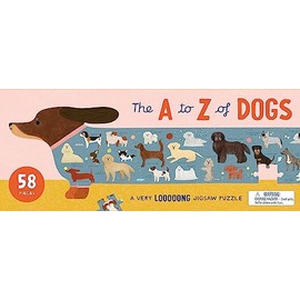 The a to Z of Dogs 58 Piece Puzzle: A Very Looooong Jigsaw Puzzle