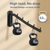 Mooche 180° Rotating Clothes Rail Hook, 27 cm Wall Hook