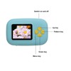 Instant Print Camera with Printer Paper 16MP 1080P MP3 Music