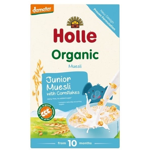 Holle Organic Junior Muesli With Cornflakes 250g