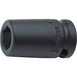 Yamashita Industrial Laboratory (Ko-ken) Impact Socket, Hex, 12400M-10, Insertion Angle: 0.25 x 0.4 x 0.4 inches (6.35 x 10 x 23 mm)