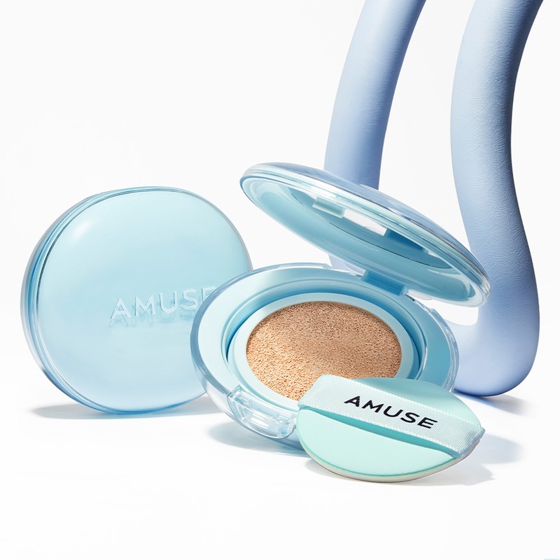 Amuse Airy Pore Cover Cushion Refill x 2, 1.5 Natural,