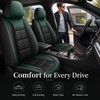 2-Piece Universal Front Car Seat Covers – Full-Cover Artificial Leather