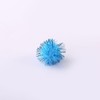 200pcs Glitter Tinsel Pom Poms Sparkle Balls Christmas Decoration (Blue)
