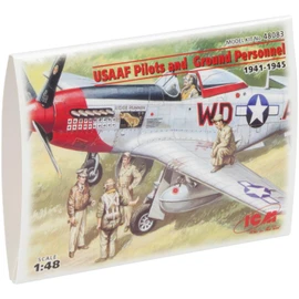 ICM ICM48083 48083 - USAAF Pilots und Ground Personnel 1941-1945