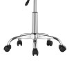 450 LBS Capacity Height Adjustable Thickened PU Leather Swivel Stool