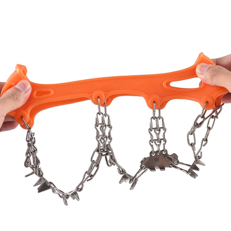 201 Stainless Steel 24 Teeth Ice Claw Snow Anti-slip Shoe