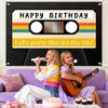 Let's Party Like It's The 80s Backdrop - Retro Cassette