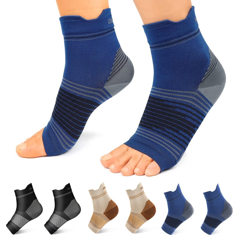 6 Pairs Compression Socks with Arch Support for Plantar Fasciitis