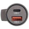 Voltcraft VC-CPS-45W USB Ladegerät 1x USB-A, 1x USB-C® Schwarz KFZ